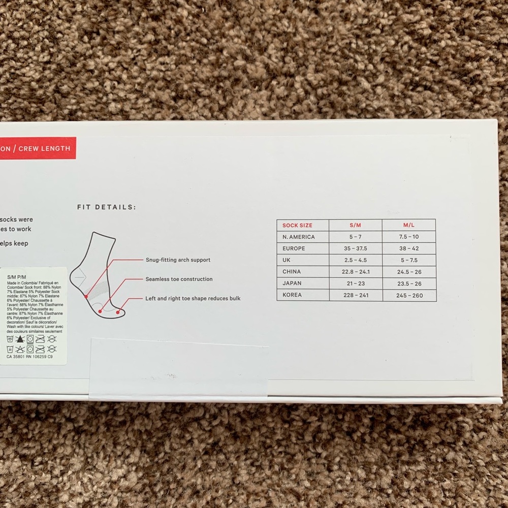 Lululemon Born to Sparkle Sock 3 pack NWT - Picture 2 of 5